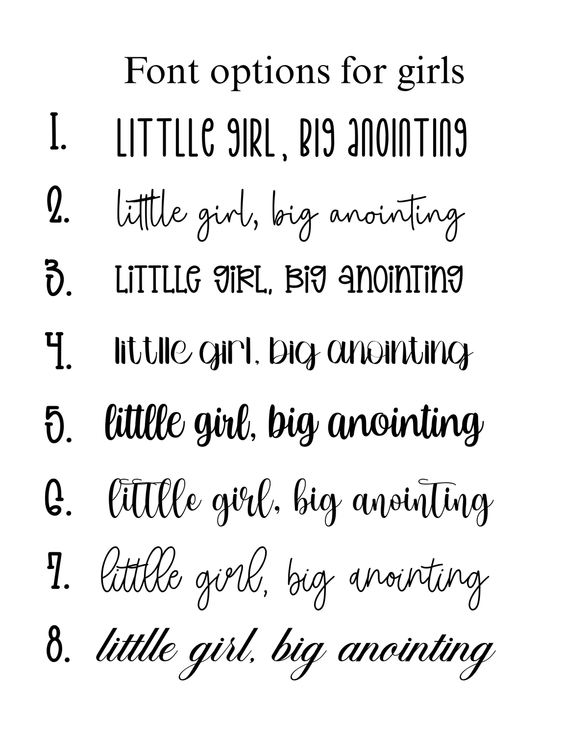 Little Girl, Big Anointing - Kids
