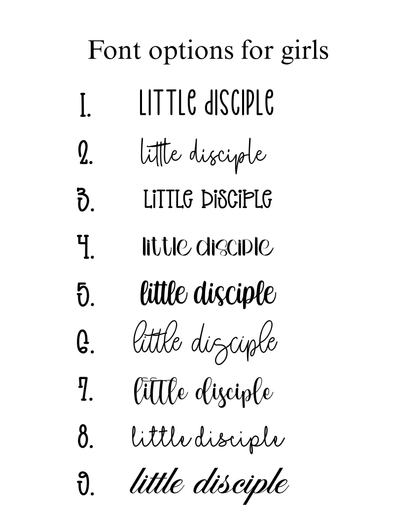 Little Disciple - Girls (Kids)